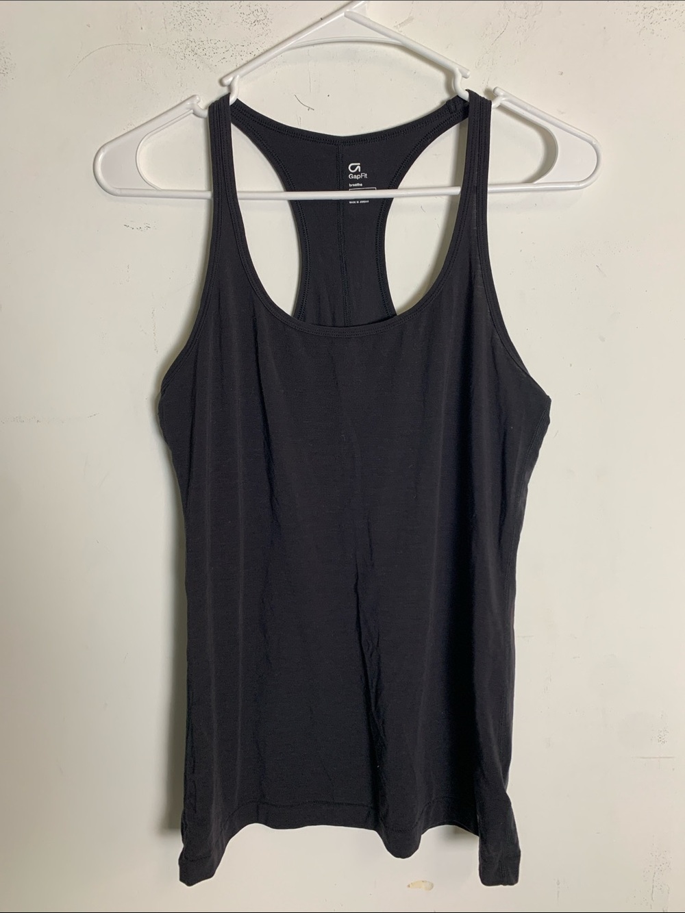 GAP Black Racerback Tank Top